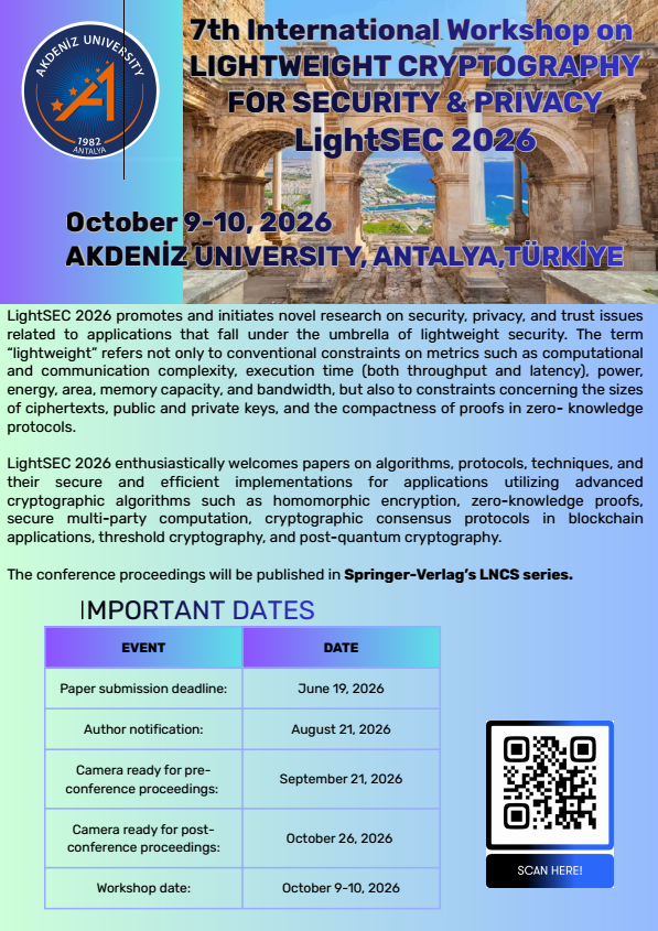 LightSec 2026 Poster